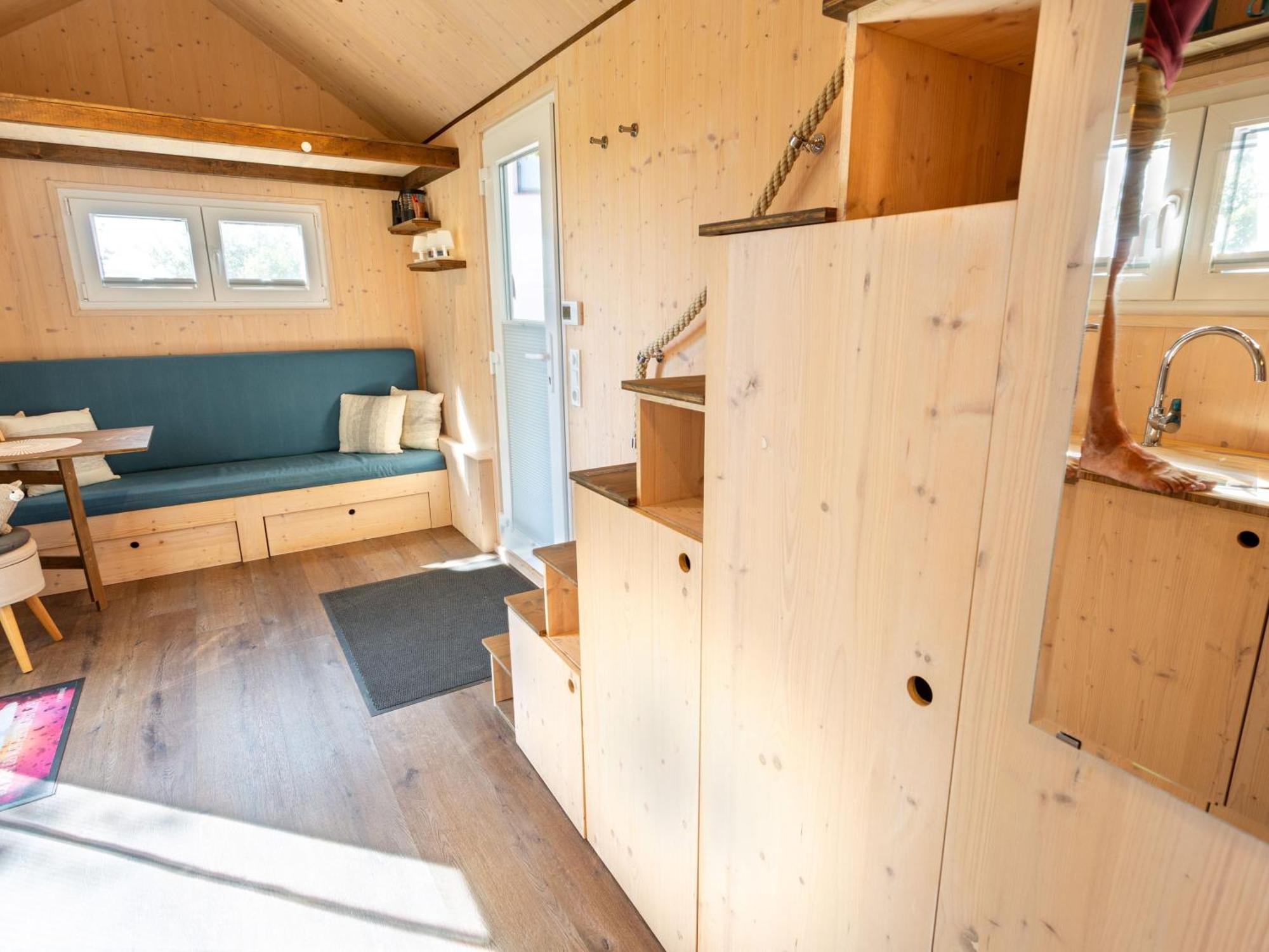 Tiny House Auf Der Alpaka Farm Villa Rubkow Exterior photo
